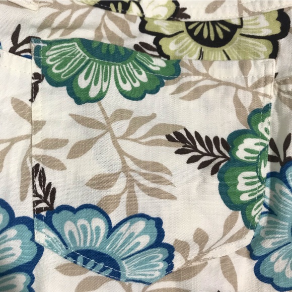 Ann Taylor LOFT Floral Ruffled Mini Skirt 6P - Picture 3 of 12